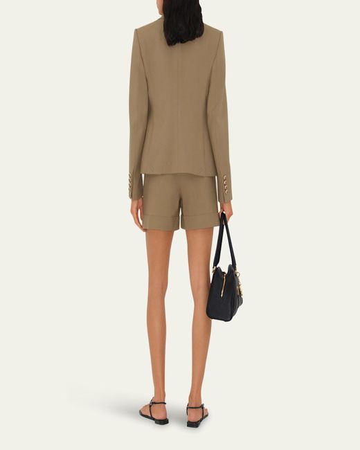 Burberry Natural Single-Breasted Jacket