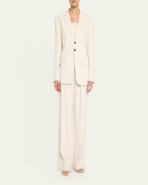 A.L.C. Natural Shawn Two-Button Jacket