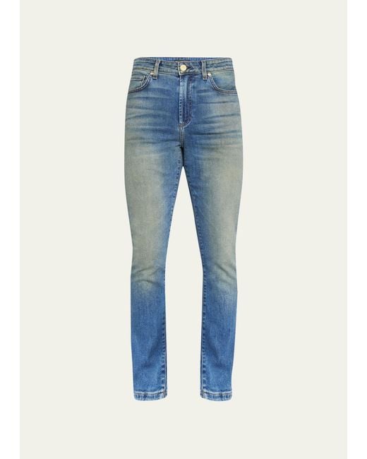 Monfrere Blue Greyson Skinny Zip-cuff Jeans for men