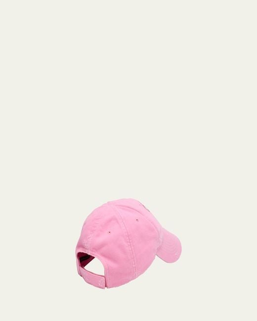 Balenciaga Pink Vip Baseball Cap