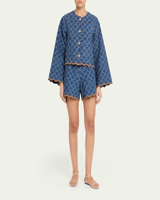 Cara Cara Blue Marvis Jacket