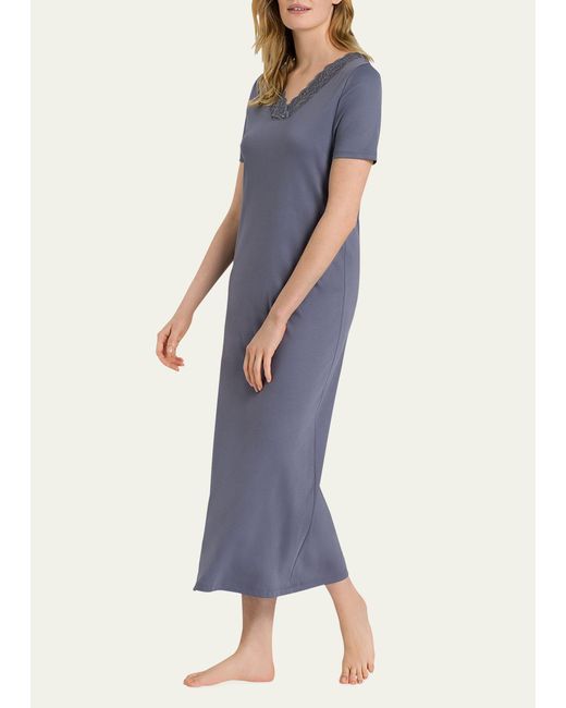 hanro long sleeve nightgown