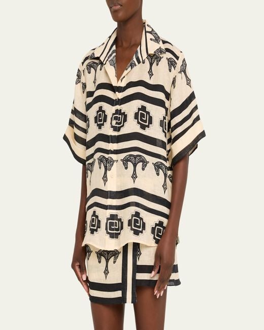 Johanna Ortiz White La Creciente Shirt