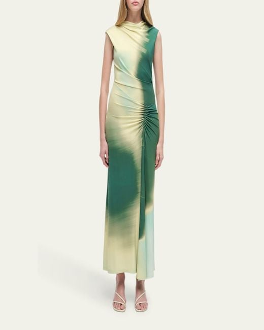 knee length dresses for ladies Simkhai Women's Acacia Midi-Dress - Black main image 1