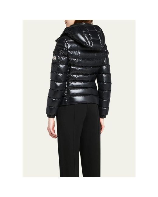 Moncler Black Bady Hooded Short Down Jacket