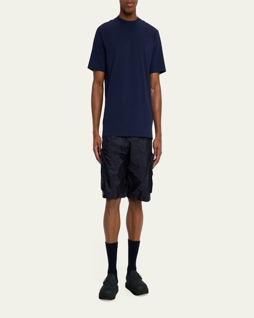 Moncler Genius Blue X Mercedes-Benz By Nigo Packable Bermuda Shorts for men