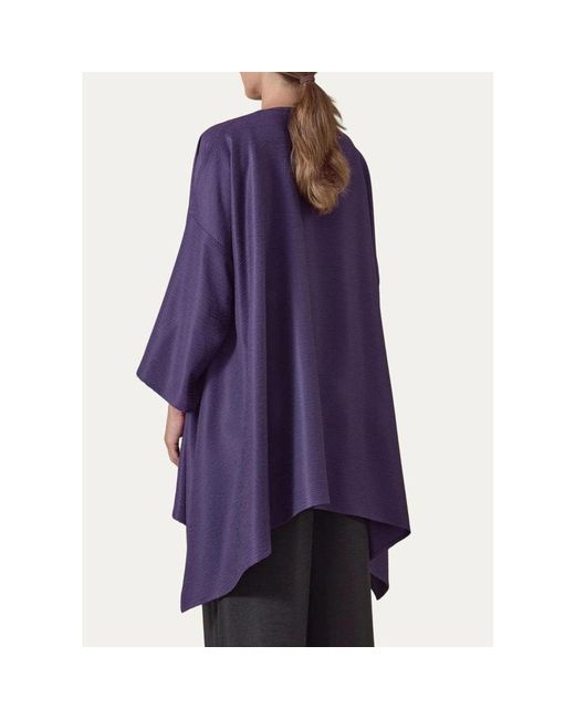 Eskandar Purple Dps Jacket Coat