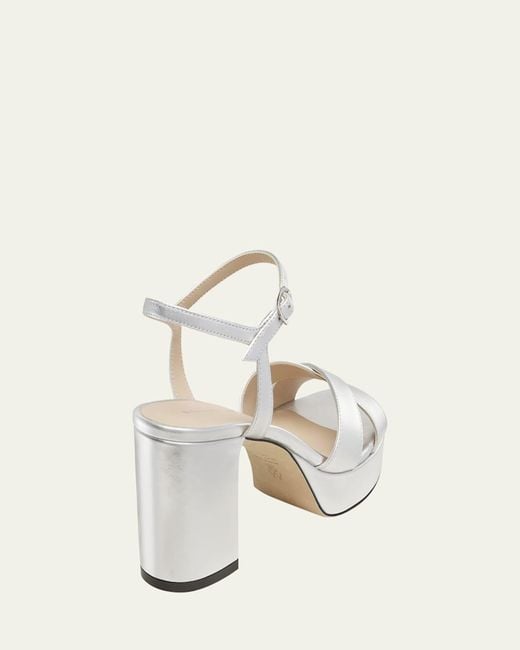 Stuart Weitzman Natural Dayna Platform 80 Sandals