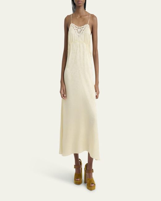 Chloé Pink Aria Ankle-Strap Platform Sandals