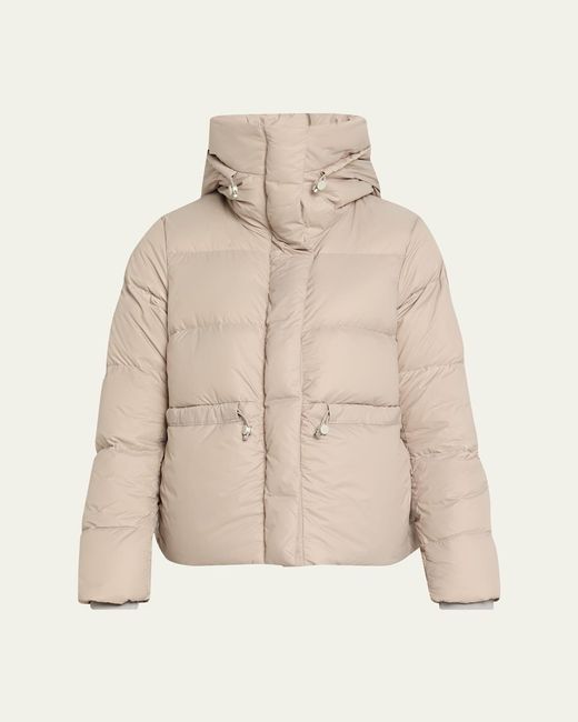 Canada Goose Natural Montgomery Hooded Down Puffer Jacket