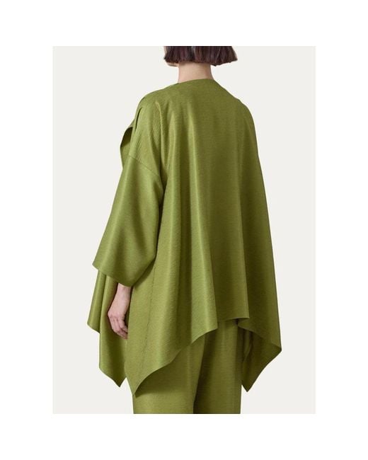 Eskandar Green Dps Jacket Coat