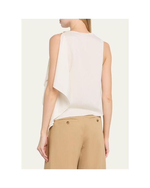A.L.C. Natural Kit Draped Top