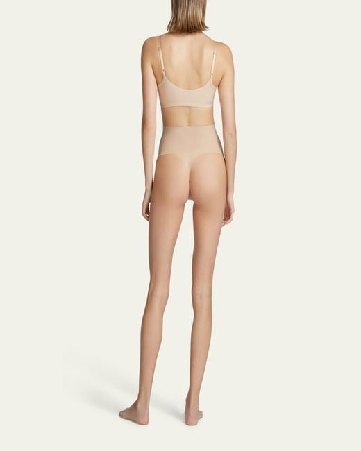 Commando Natural Featherlight Control High-Rise Smoothing Thong