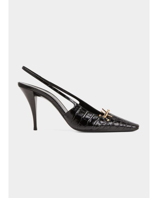 saint laurent blade pumps