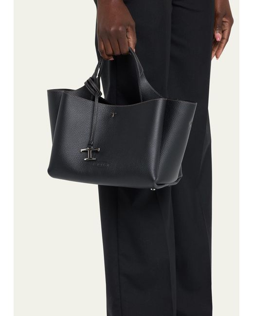 Tod's Black Micro Apa Leather Top-hande Bag