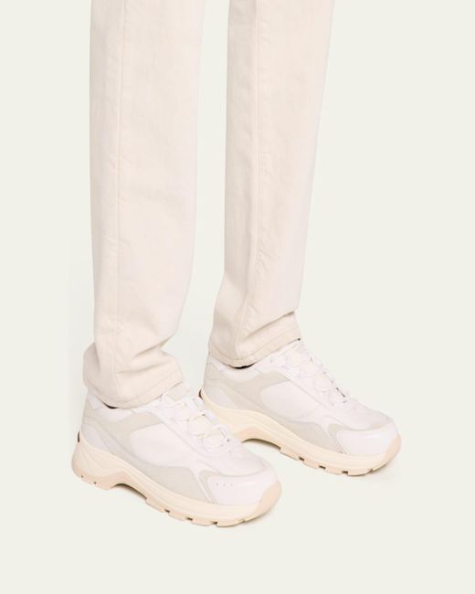 Loro Piana Natural Cairn Walk Mesh Runner Sneakers for men
