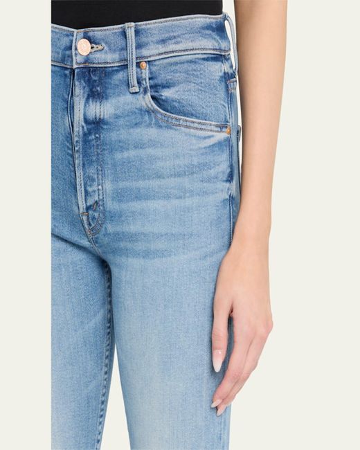 Mother Blue The Tomcat Flood Jeans