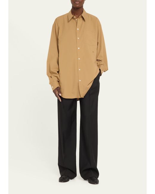 Helmut Lang Natural Oversized Shirt