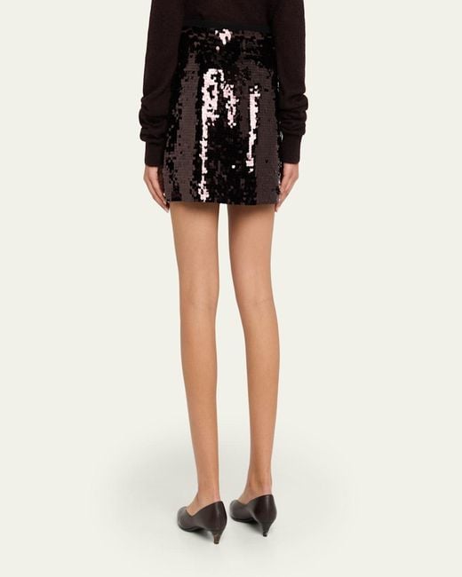 ariana grande black and pink dress Center of Attention Black Sequin Dress