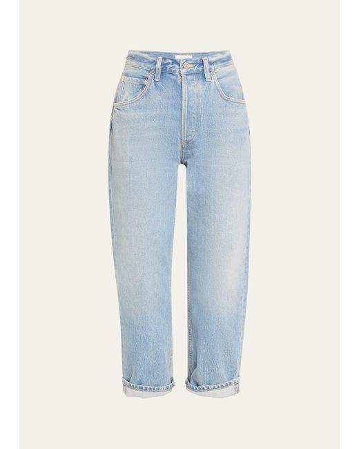 Citizens of Humanity Blue Dahlia Straight-leg Jeans