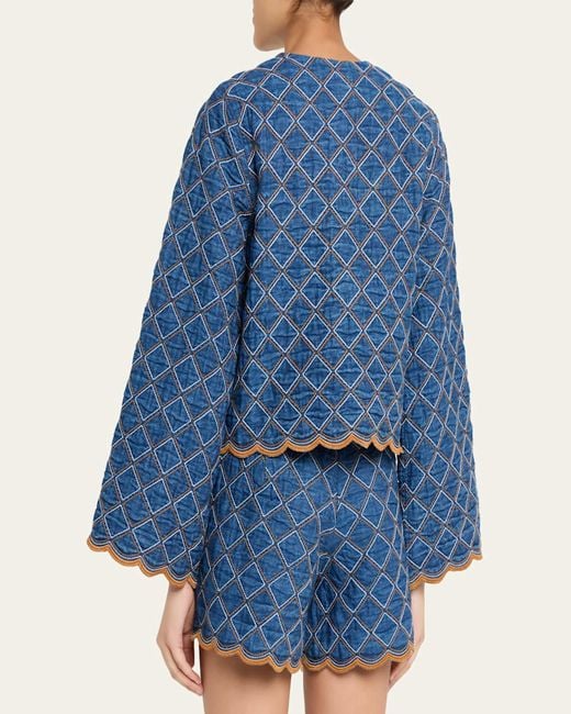 Cara Cara Blue Marvis Jacket