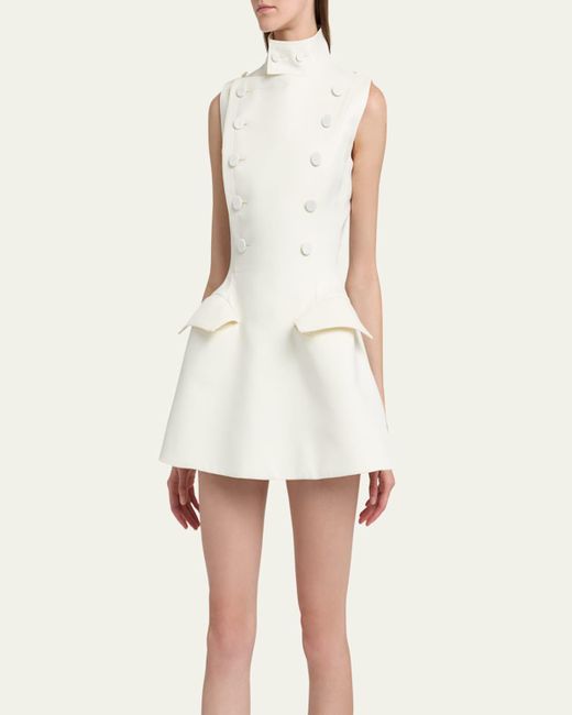 slim fit dress slacks Alexander McQueen Knit Fit and Flare Dress main image 0