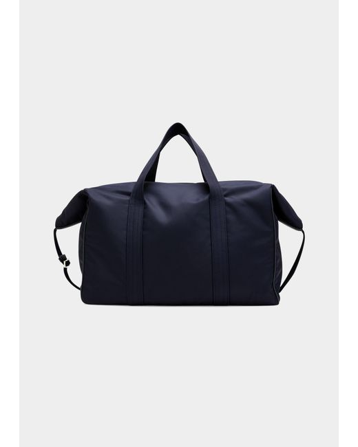 The Row Logan Soft Leather Tote Bag in Blue for Men Lyst