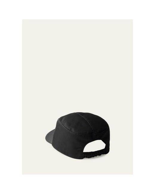 Prada White Re-Nylon Baseball Cap