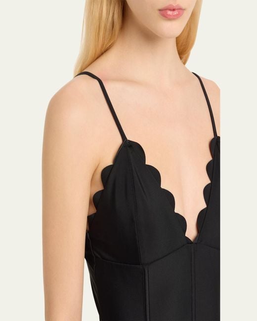 Ramy Brook Black Mikayla One-Piece Swimsuit