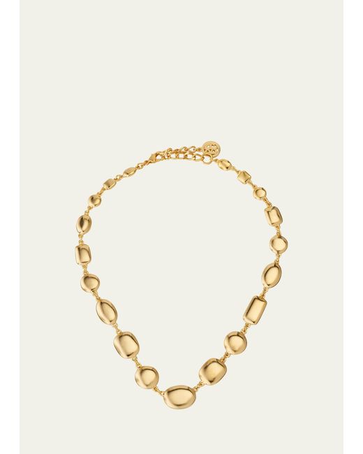 Ben-Amun Metallic Garner Gold Nugget Necklace