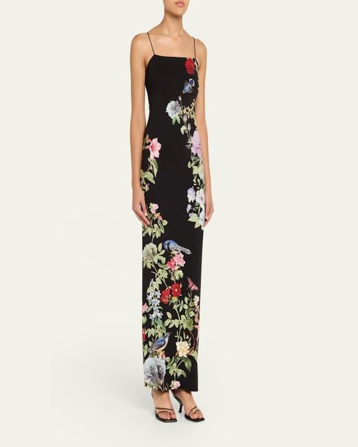 Alice + Olivia White Fifi Maxi Dress
