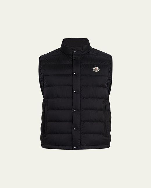 Moncler Green Barthe Down Vest for men