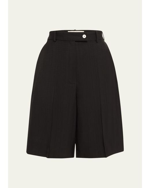 Rohe Black Tailored Shorts