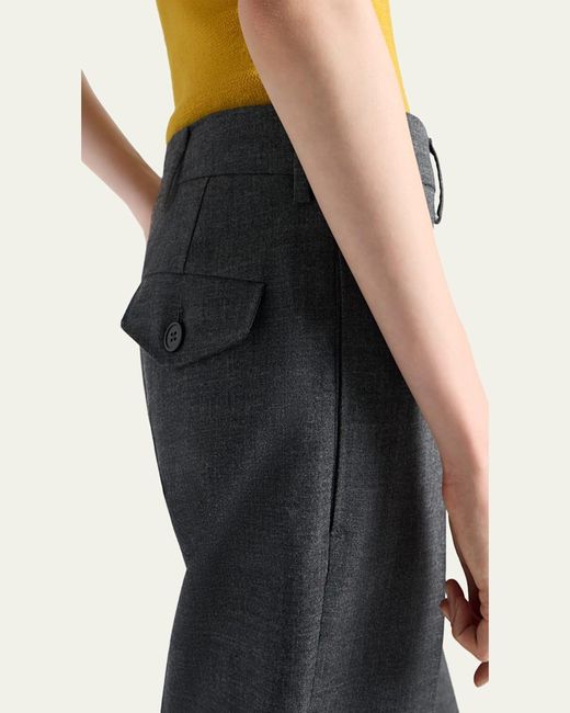 Prada Blue Rush Stitch Pants