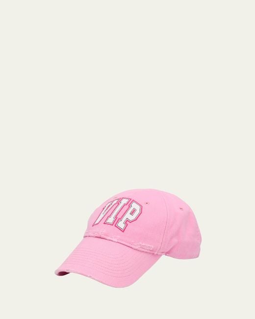 Balenciaga Pink Vip Baseball Cap