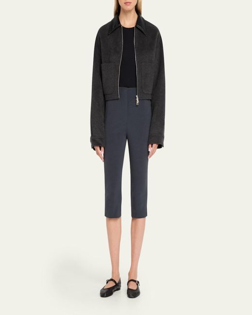 Nanushka Blue Saoirse Capri Pants