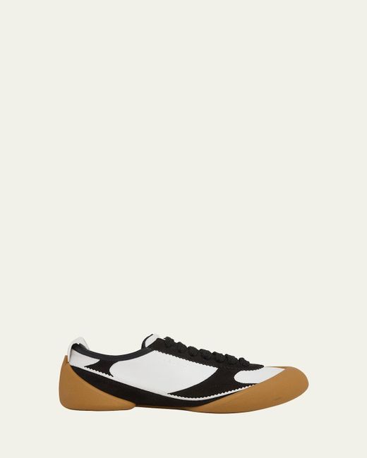 Alexander McQueen Multicolor Flexion Colorblock Leather And Rubber Sneakers