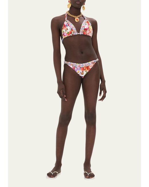 Camilla White Dutch Is Life Soft Tie Two-piece Bikini Set