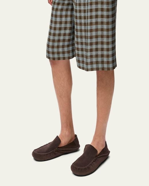 Loewe White Rambla Driving L for men