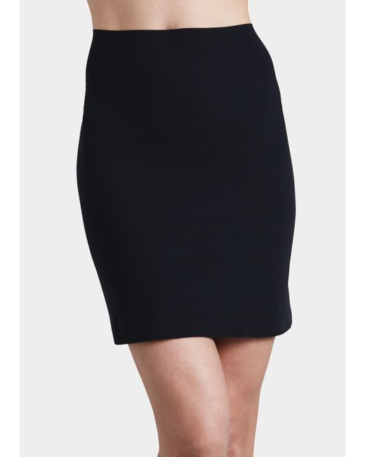 Commando Half Slip in Blue Lyst