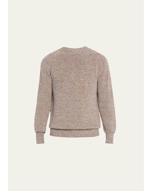 Howlin' By Morrison Natural Marled Crew Sweater for men