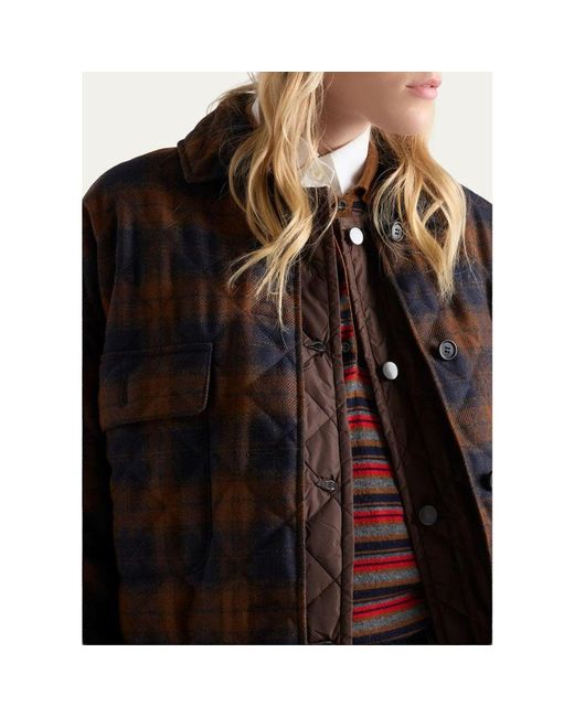 Prada Brown Quilted Nylon Jacket