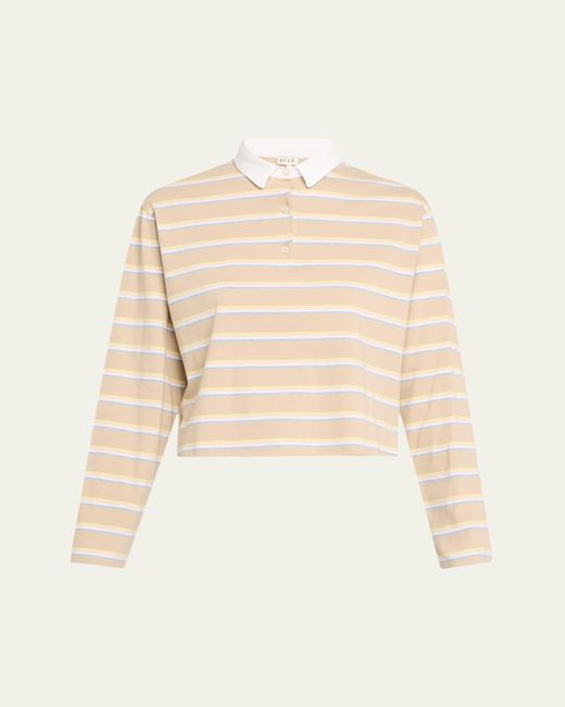 Kule Natural The Lexie Striped Polo