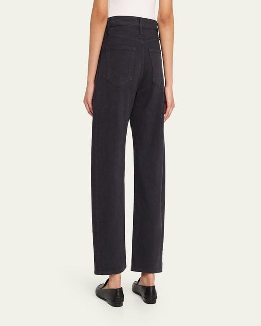 Mother Blue The Half-Pipe Flood Jeans