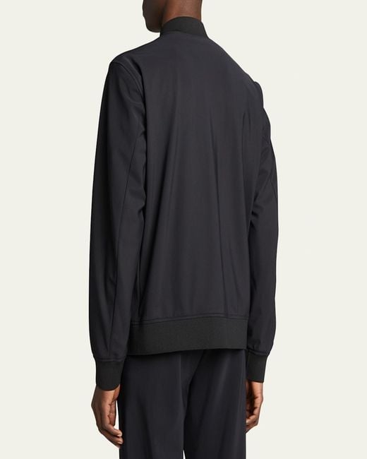 Theory Blue Murphy Precision Ponte Jacket for men