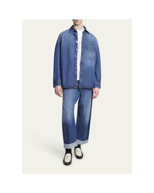 Givenchy Blue Denim Overshirt for men