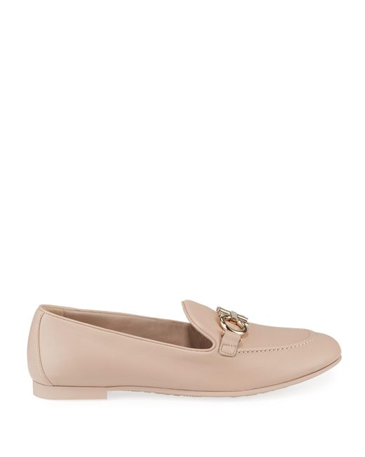 salvatore ferragamo trifoglio patent gancini horsebit loafers