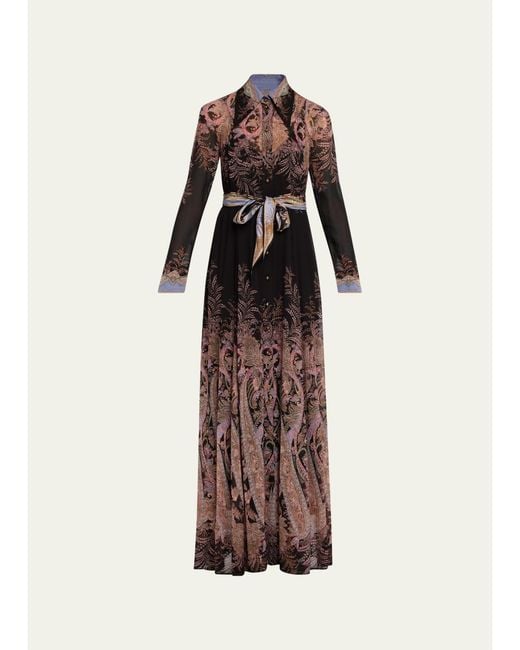 Zimmermann Multicolor Alchemy Buttoned Maxi Dress