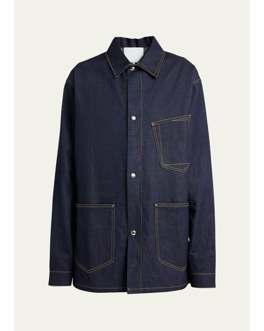 Setchu Blue Paper Denim Jacket