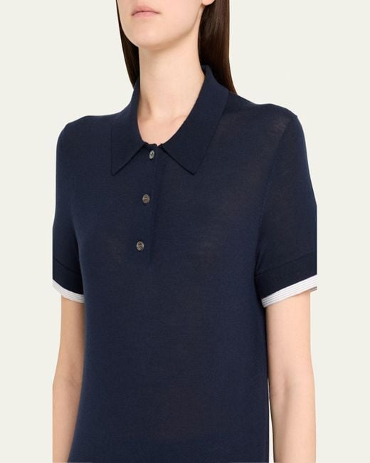 WE-AR4 Blue The Study Polo Top